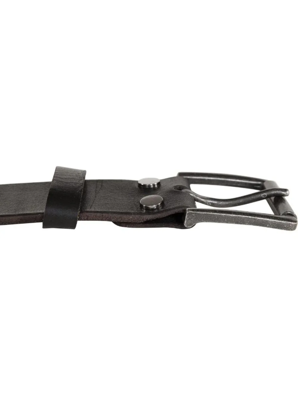 Classic Casual Men's Leather Belt | Everyday Wear | Genuine Leather | Metal